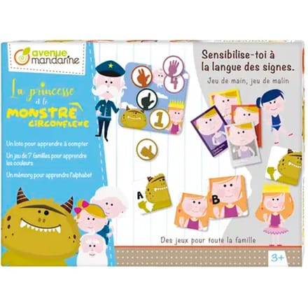 Bordspel de prinses en het circumflex horloge Avenue Mandarine