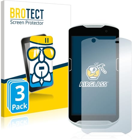 Screenprotector 3 Stuks voor Zebra TC52 Beschermglas transparant