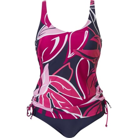 Pastunette Beach - Floral Leaves - Tankiniset - Roze/Blauw - Maat 44