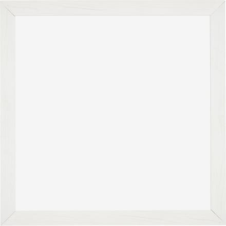 Fotolijst 20x20 cm - MDF - Wit Geveegd - Marseille