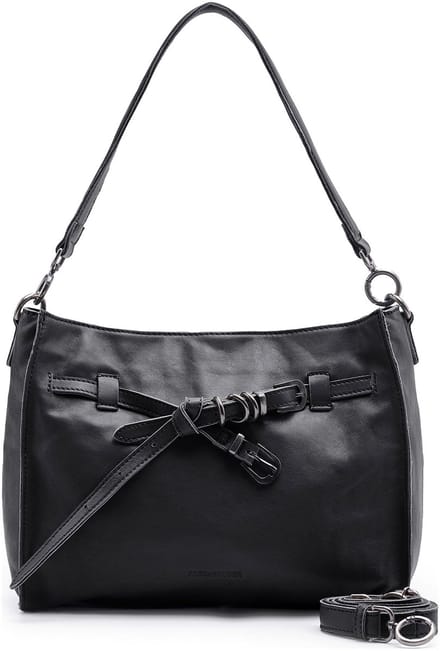 FREDsBRUDER schoudertas Belted With Love Shoulderbag Black zwart