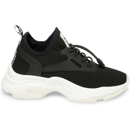 Steve Madden Match-e Sneakers Black Maat: 38 | Trainingsschoenen Outlet | Dames | Zwart