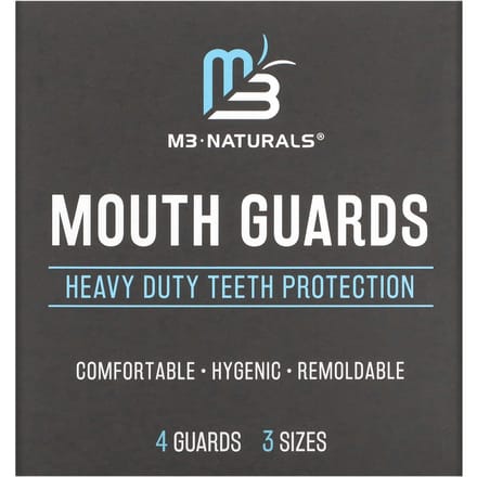M3 Naturals, protège-dents, 3 tailles, 4 protège-dents white