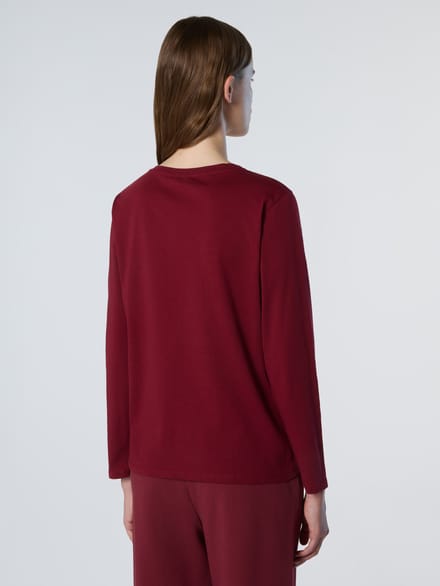 North Sails T-shirt met lange mouwen Met verhoogd logo