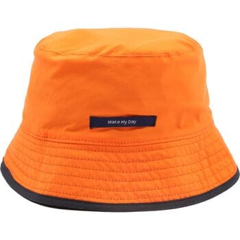 Suitable Reversible Bucket Hat Donkerblauw (navy) Oranje - Maat - Heren
