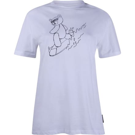 French Connection Surfing Bear White Taglia: XS | T-shirt stampate Outlet | Uomo | Bianco