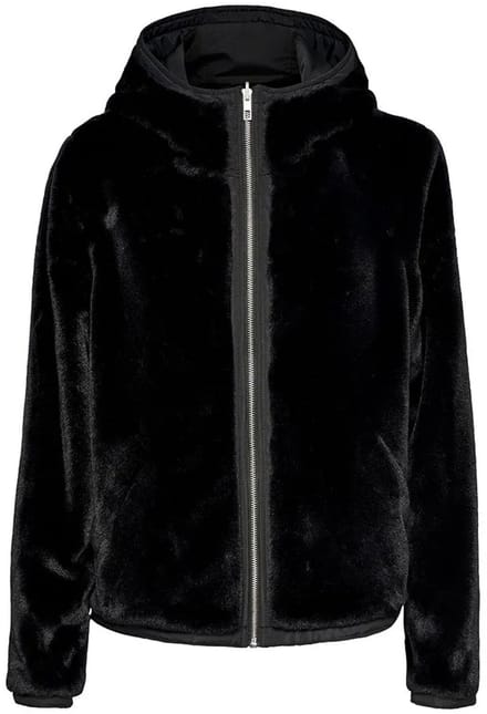 ONLY - ONLDAHLIA REV. FUR JACKET OTW CS - Dames - Gewatteerde jassen
