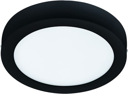 EGLO connect.z Fueva-Z Smart Opbouwlamp - Ø 21 cm - Zwart/Wit - Instelbaar wit licht - Dimbaar - Zigbee