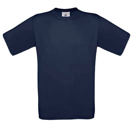 3 pack Classic E150 Kids - T-shirt B&C Collectie - Navy - Maat 5/6 - 110-116 cm
