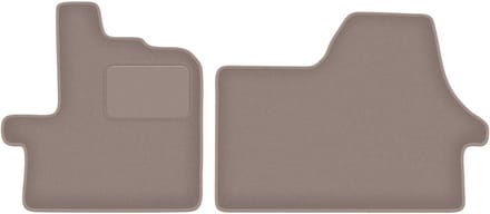 Beige voormatten voor: Peugeot Boxer II bestelwagen (2006-2014)