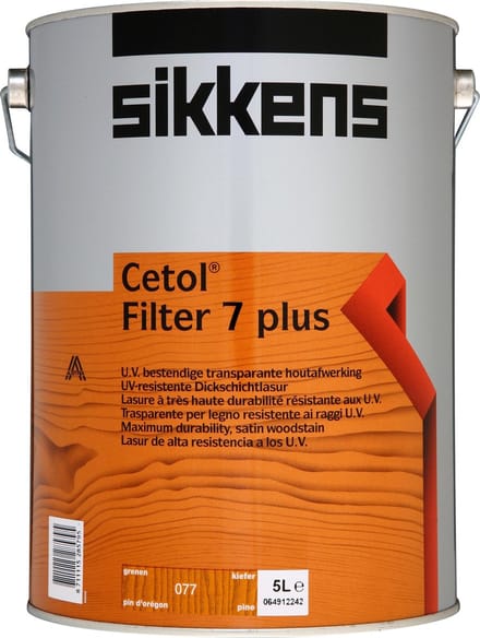 Sikkens Cetol Filter 7 Plus - 077 - Grenen - 5 l - 16 m²/l