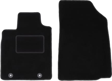 Voormatten zwart voor: Dacia Sandero I hatchback, Stepway (2008-2013)