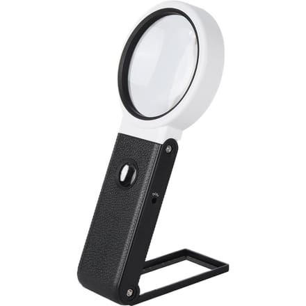 LED Vergrootglas ABS Handheld Vergrootglas Opvouwbare HD Lens voor Observatie en Elektronisch