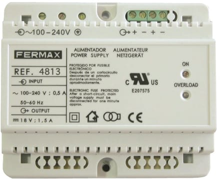 Fermax Voeding 12VDC/2a din6 - A5510360