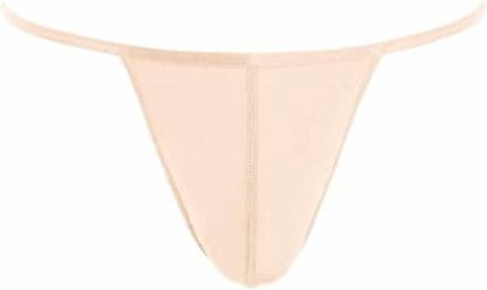 HOM PLUMES G-String Beige Polyamide En Elastaan - XL