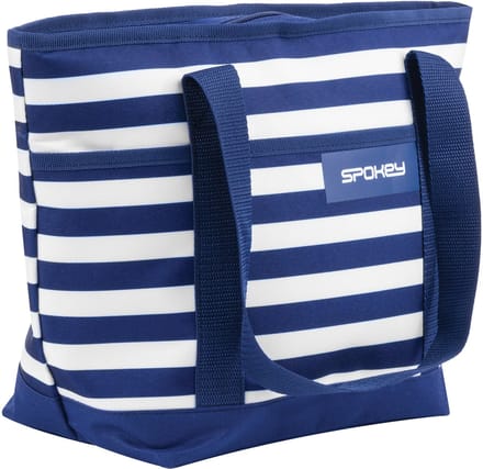 Spokey ACAPULCO - Strandtas Gestreept - Thermisch Geisoleerd - 12 Liter