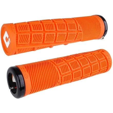 Merkloze MTB Fietshandvatten met Lock-On Grip - Oranje