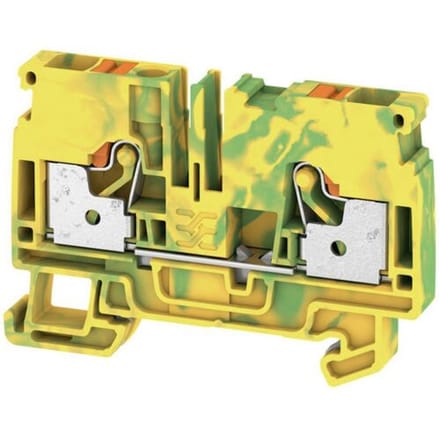 Weidmüller 1991810000 Aardklem 8.1 mm Spanveer Groen, Geel 50 stuk(s)