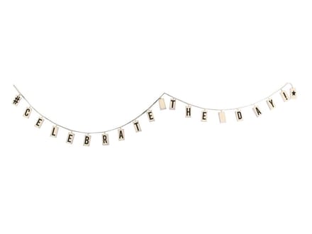 Gusta lichtslinger - lichtsnoer - letters met 20 LED's