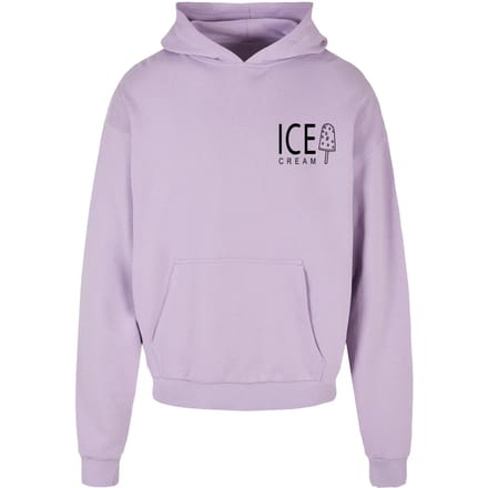 Merchcode - Ice Cream Oversized Hoodie/trui - M - Lila