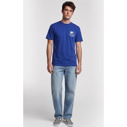 Vans Stacked Hi Ss Tee Blue Taglia: L | Magliette basic Outlet | Uomo | Blu
