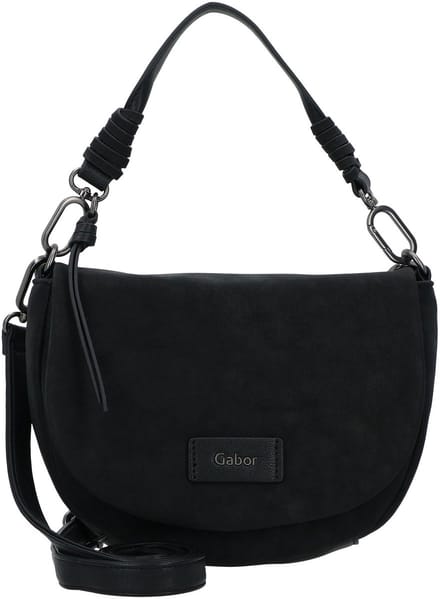 Gabor schoudertas Lida Flap Bag Top Zip Black zwart
