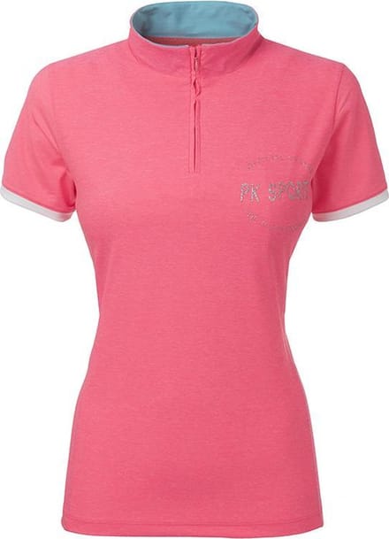 PK International - Royal - Performance Shirt - Fire Pink - Maat S/36