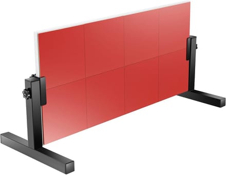 Tafeltennis Rebounder Verstelbaar voor Training - Inclusief 8 Rubberen Blokken