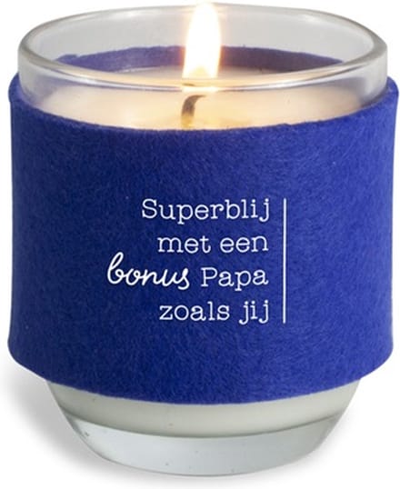Bonus papa-cosy candle-papa-vaderdag-kaars