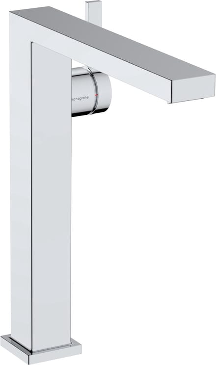 Hansgrohe Tecturis E - Wastafelkraan met afvoerplug Push-Open, CoolStart, EcoSmart, chroom 73073000
