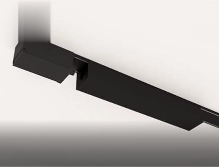 Transformator 220V naar 48V DC 100W voor Extra Plat Magnetisch Rail MM30 - Aluminium - SILUMEN