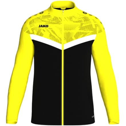 Jako Iconic Polyestervest Heren - Zwart / Zachtgeel | Maat: L