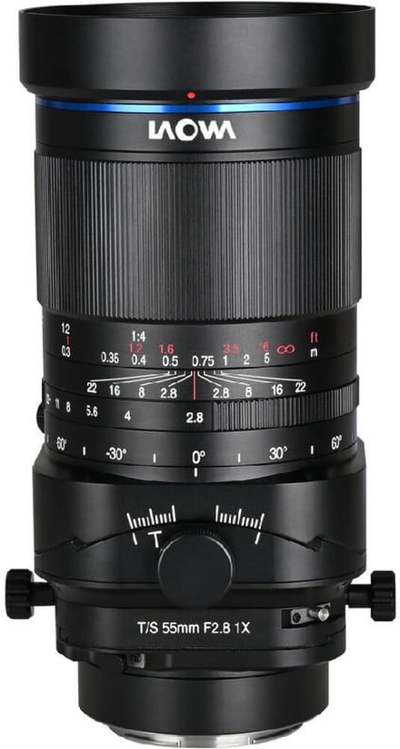 LAOWA 55mm f/2.8 Macro 1:1 Tilt-Shift  Sony E-bevestiging