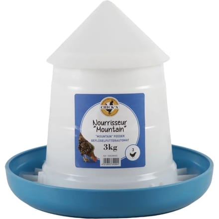 Conische pluimveevoederbak Chick'A Mountain