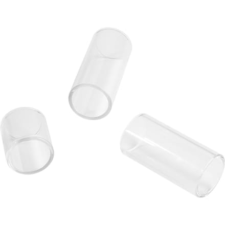 3 Stuks Gitaar Slide Glas Vinger Slider Instrument Accessoire voor Optreden white