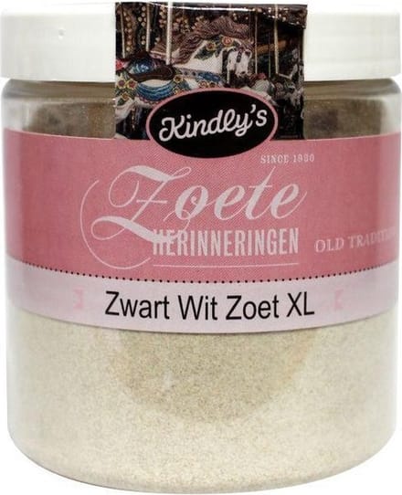 Kindy's Zwart Wit Zoet XL | 150 gram | Snoep