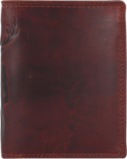 Jack Kinsky Monterey Portemonnee RFID-bescherming Leer 10.5 cm - Jongens - Staand formaat - cognac