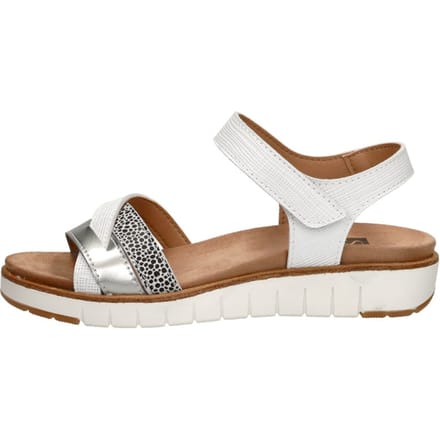 SUB55 Comfort Collection Romi 22 Sandalen Plat - Wit - Maat 43