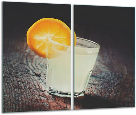 TMK ArtDeko - Glas Snijplank - 30x52 cm - Inductie - Schokbestendig