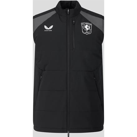 Fc Twente Training 26/27 Coaches Gilet - Unisex - Black