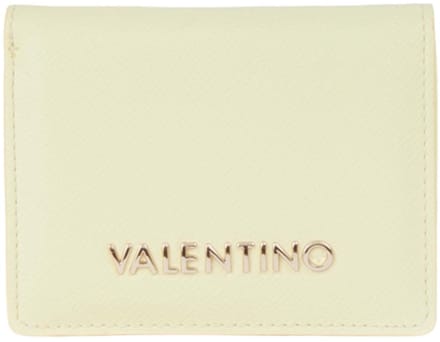 VALENTINO portemonnee Delia Re Wallet Vaniglia Lichtgeel