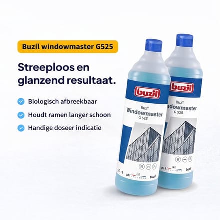 2x Buzil Windowmaster G 525