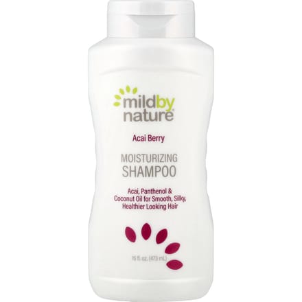 Mild By Nature, Acai Berry Moisturizing Shampoo, 16 fl oz (473 ml) white