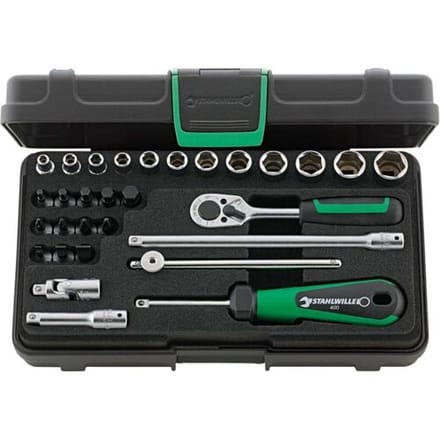 Stahlwille 40/24/6 KN 96011138 Dopsleutelset 1/4 (6,3 mm)