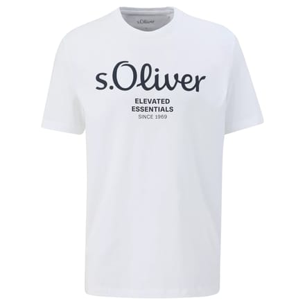s.Oliver T-shirt Logo T-Shirt Verpakking van 4