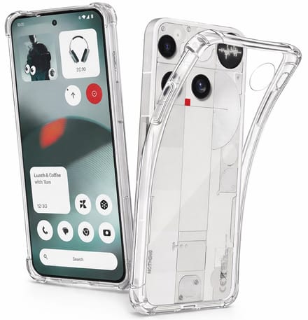 Hoesje geschikt voor Nothing Phone 3 - Shockproof Transparant Back Cover Case