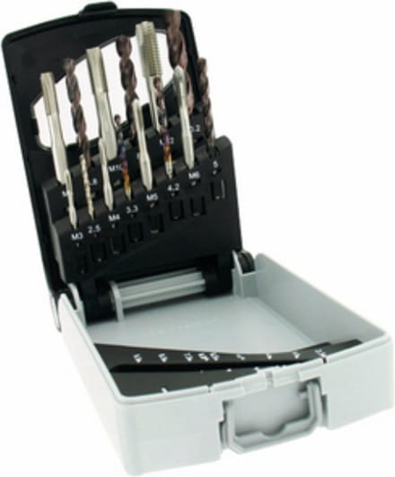 Tap set - boren - Draadsnij set - Boor set - Snij set - 14 Delig