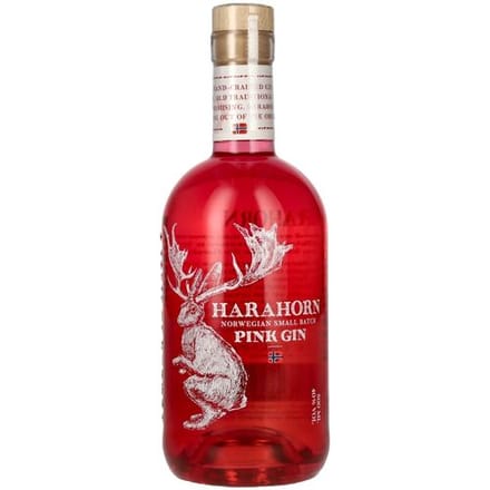 Harahorn Gin Harahorn Norwegian Small Batch Pink Gin 40% Vol. 0,5l