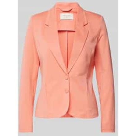 Blazer met 2-knoopssluiting en viscose, model 'NANNI'