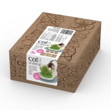 Catit Senses 2.0 Grass Kit - Kattengras Navuling - 3 zakjes
